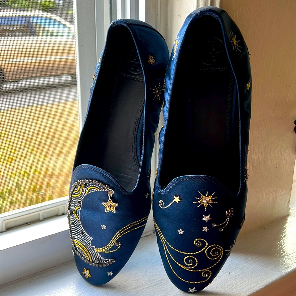 Tory Burch Starry Night Flats ✨🥿